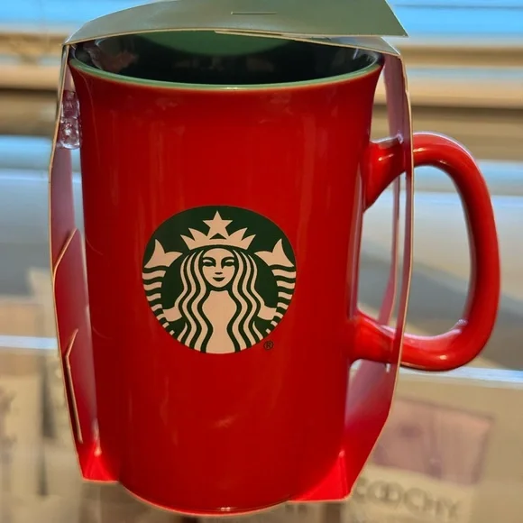 Starbucks Glossy Red Mug - Picture 8 of 8